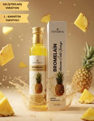 Bromelain Ananas İçeren Detox Şurubu